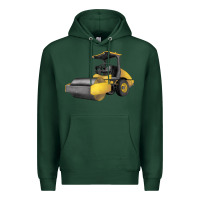 Sports Green Drum Roller Premium Hoodie - LillyAllenDesigns