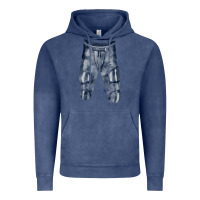 Vintage Denim football padded pant fa element Vintage Hoodie - FaDigitalArtStudio