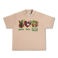 Burro Peace love dia de los muertos Mexico Urban Heavy Tee - HowdyJamesFarm