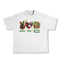 Peace Love Dia De Los Muertos Mexico Urban Heavy Tee | Teevron