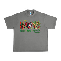 Tornado Peace love dia de los muertos Mexico Urban Heavy Tee - HowdyJamesFarm