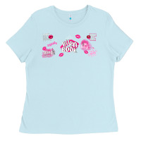 Baby Blue burn book Ladies Tee - TumblerDesignByShophia