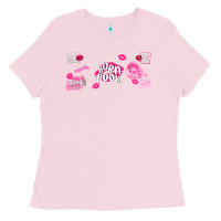Bubblegum Pink burn book Ladies Tee - TumblerDesignByShophia