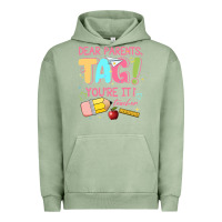Pigment Oil Green dear parents tag youre it teacher Urban Hoodie - JahusDesignShop