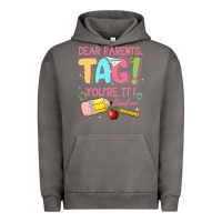 Pigment Tornado dear parents tag youre it teacher Urban Hoodie - JahusDesignShop