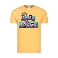 Vintage Mustard Mama of Drama Mother's Day Vintage Tee - CowGirlArtShop