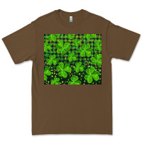 Cacao shamrock and plaid Premium Tee - RanaPortraitStore