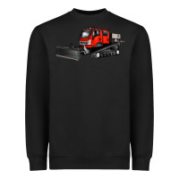 Black snowcat Heavyweight Sweatshirt - Artiststas