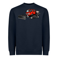 Navy snowcat Heavyweight Sweatshirt - Artiststas