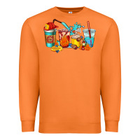 Carrot firefighter coffee cups Premium Sweatshirt - AdoDesignShop