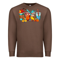 Chestnut firefighter coffee cups Premium Sweatshirt - AdoDesignShop
