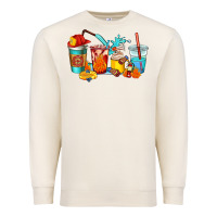 Sandshell firefighter coffee cups Premium Sweatshirt - AdoDesignShop