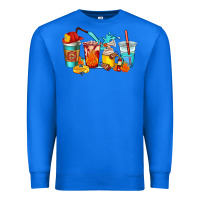 True Royal firefighter coffee cups Premium Sweatshirt - AdoDesignShop