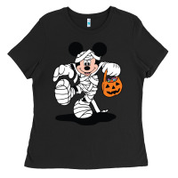 Black mouse halloween Ladies Tee - maiPhamDesign