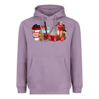 Lavender hockey coffee cups Heavyweight Hoodie - AdoDesignShop