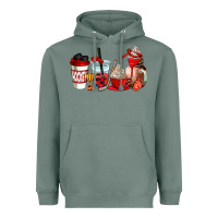Sage hockey coffee cups Heavyweight Hoodie - AdoDesignShop