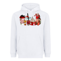 White hockey coffee cups Heavyweight Hoodie - AdoDesignShop