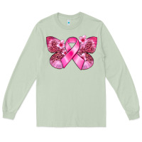 Matcha Cancer butterfly Long Sleeve Tee - FaDigitalArtStudio