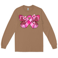 Toasted Coconut Cancer butterfly Long Sleeve Tee - FaDigitalArtStudio