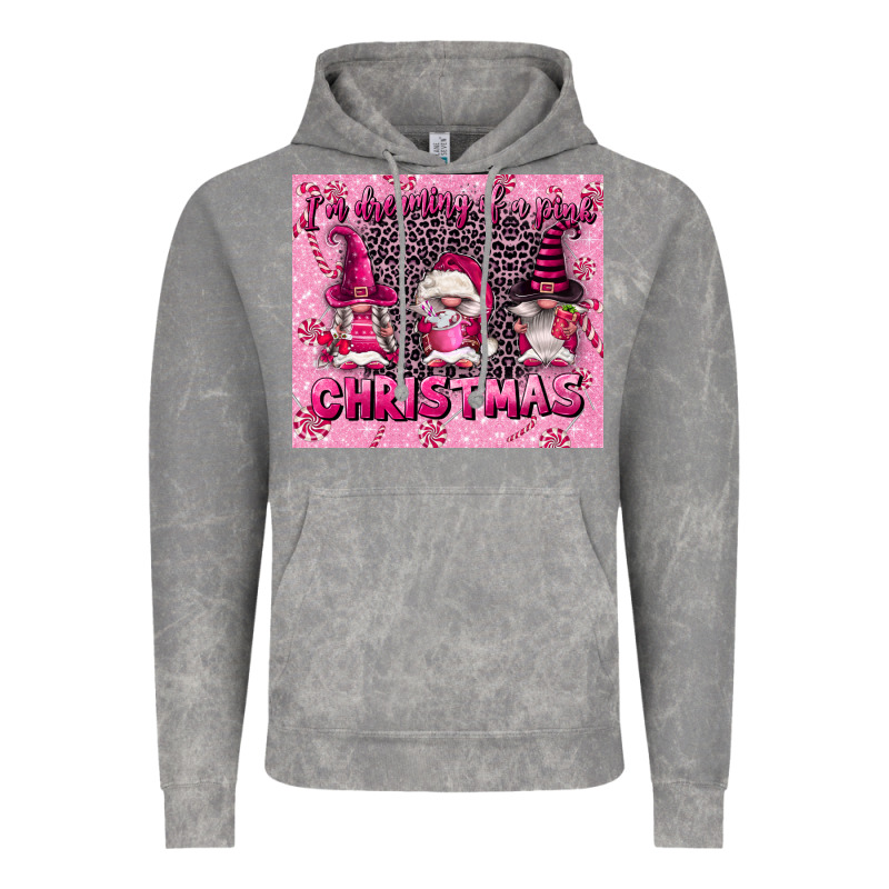 I'm Dreaming Of A Pink Christmas Vintage Hoodie by FaDigitalArtStudio | Teevron
