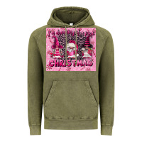Vintage Olive i'm dreaming of a pink christmas Vintage Hoodie - FaDigitalArtStudio