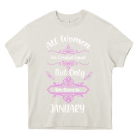 Cream Legends are born in January shirt Heavy Core Tee - Bettercallsaul