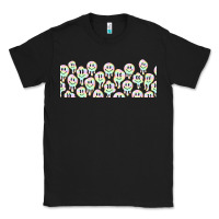 Black retro smiley faces Classic Tee - TumblerDesignByShophia