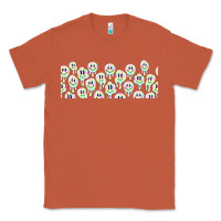 Copper retro smiley faces Classic Tee - TumblerDesignByShophia