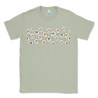 Matcha retro smiley faces Classic Tee - TumblerDesignByShophia