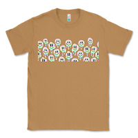 Toasted Coconut retro smiley faces Classic Tee - TumblerDesignByShophia