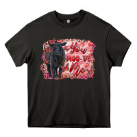 Asphalt you moo ve  me black angus Heavy Core Tee - RanaPortraitStore