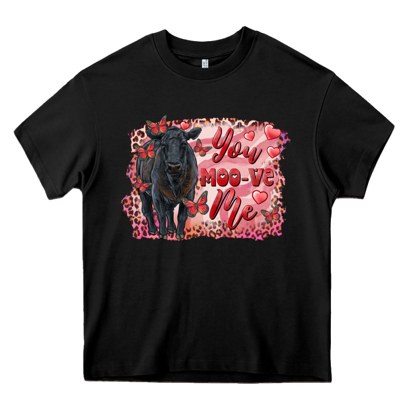 You Moo Ve  Me Black Angus Heavy Core Tee by RanaPortraitStore | Teevron