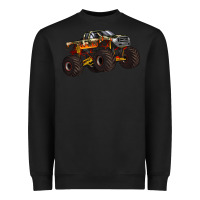 Black monster truck Heavyweight Sweatshirt - Artiststas