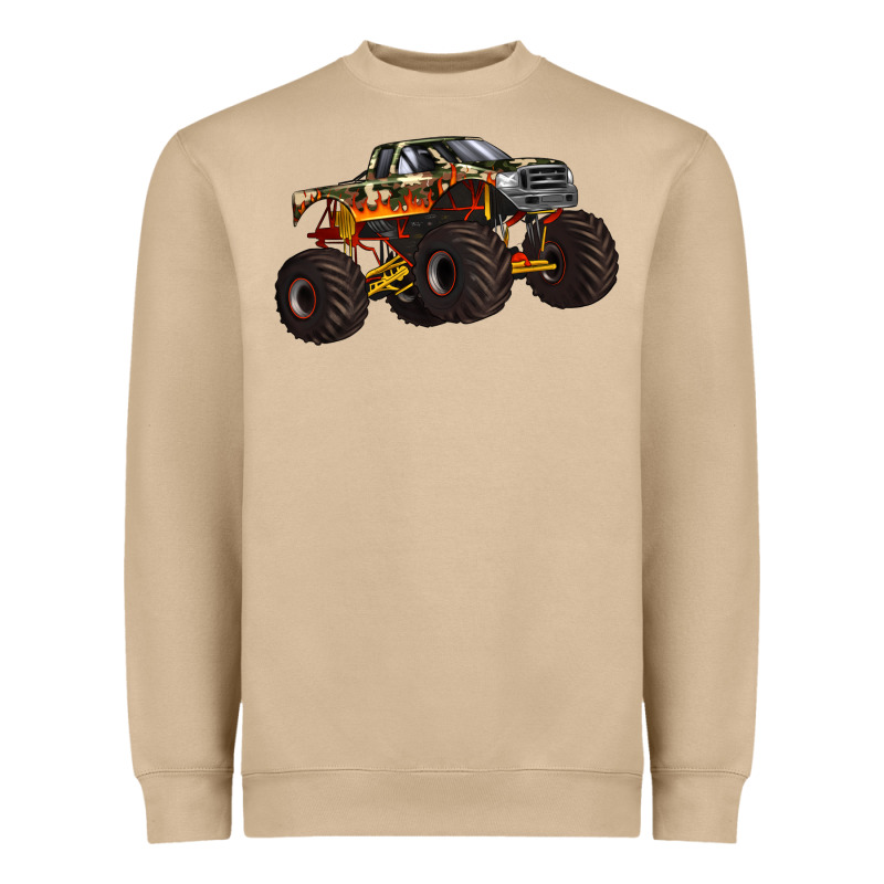 Monster Truck Heavyweight Sweatshirt by Artiststas | Teevron