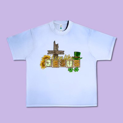 Love Like Jesus St. Patrick's Urban Heavy Tee Designed By Cowgirlartshop