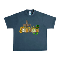 Midnight Navy Love like Jesus St. Patrick's Urban Heavy Tee - CowGirlArtShop