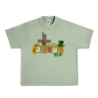 Oil Green Love like Jesus St. Patrick's Urban Heavy Tee - CowGirlArtShop