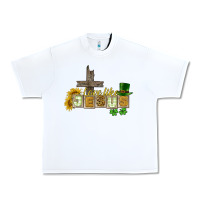 White Love like Jesus St. Patrick's Urban Heavy Tee - CowGirlArtShop