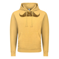 Vintage Mustard moustache fa element Vintage Hoodie - FaDigitalArtStudio