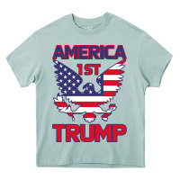 Arona Trump America First Eagle Heavy Core Tee - Bettercallsaul