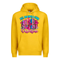 Lemon All Booked For Valentines Premium Hoodie - CowhideDigitalArt