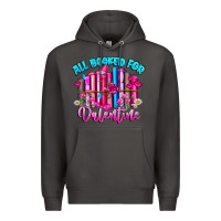 Smoke All Booked For Valentines Premium Hoodie - CowhideDigitalArt