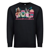 Black licensed practical nurse  coffee cup Premium Sweatshirt - AdoDesignShop