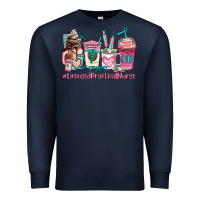 Navy licensed practical nurse  coffee cup Premium Sweatshirt - AdoDesignShop