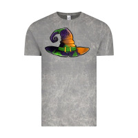 Cloud Rock Purple leopard witch hat Vintage Tee - Jasminsmagicworld