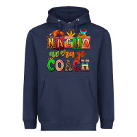 Navy nacho average coach Heavyweight Hoodie - AdoDesignShop