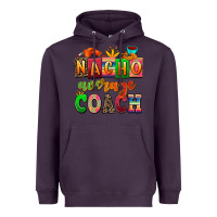 Plum nacho average coach Heavyweight Hoodie - AdoDesignShop