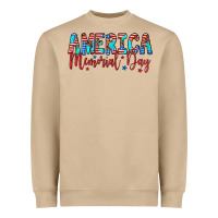 Mushroom america memorial day Heavyweight Sweatshirt - Artiststas