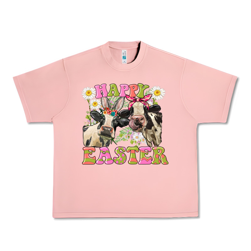 Happy Easter Heifers Easter Day Urban Heavy Tee by CowGirlArtShop | Teevron