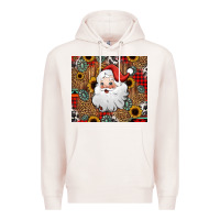 Pale Pink western santa claus Premium Hoodie - Jasminsmagicworld